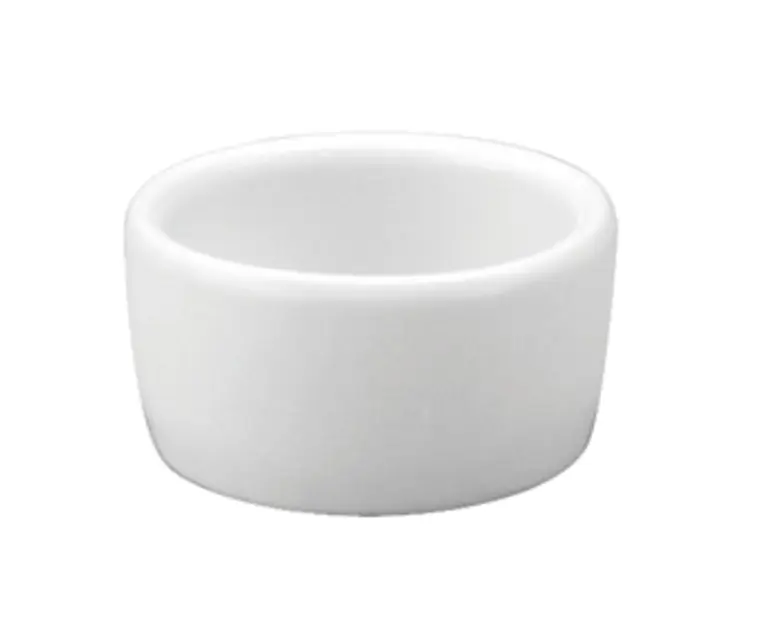 Buffalo Ramekin Oneida F8000000610 Buffalo Bright White 2 oz Smooth Porcelain Ramekin ...