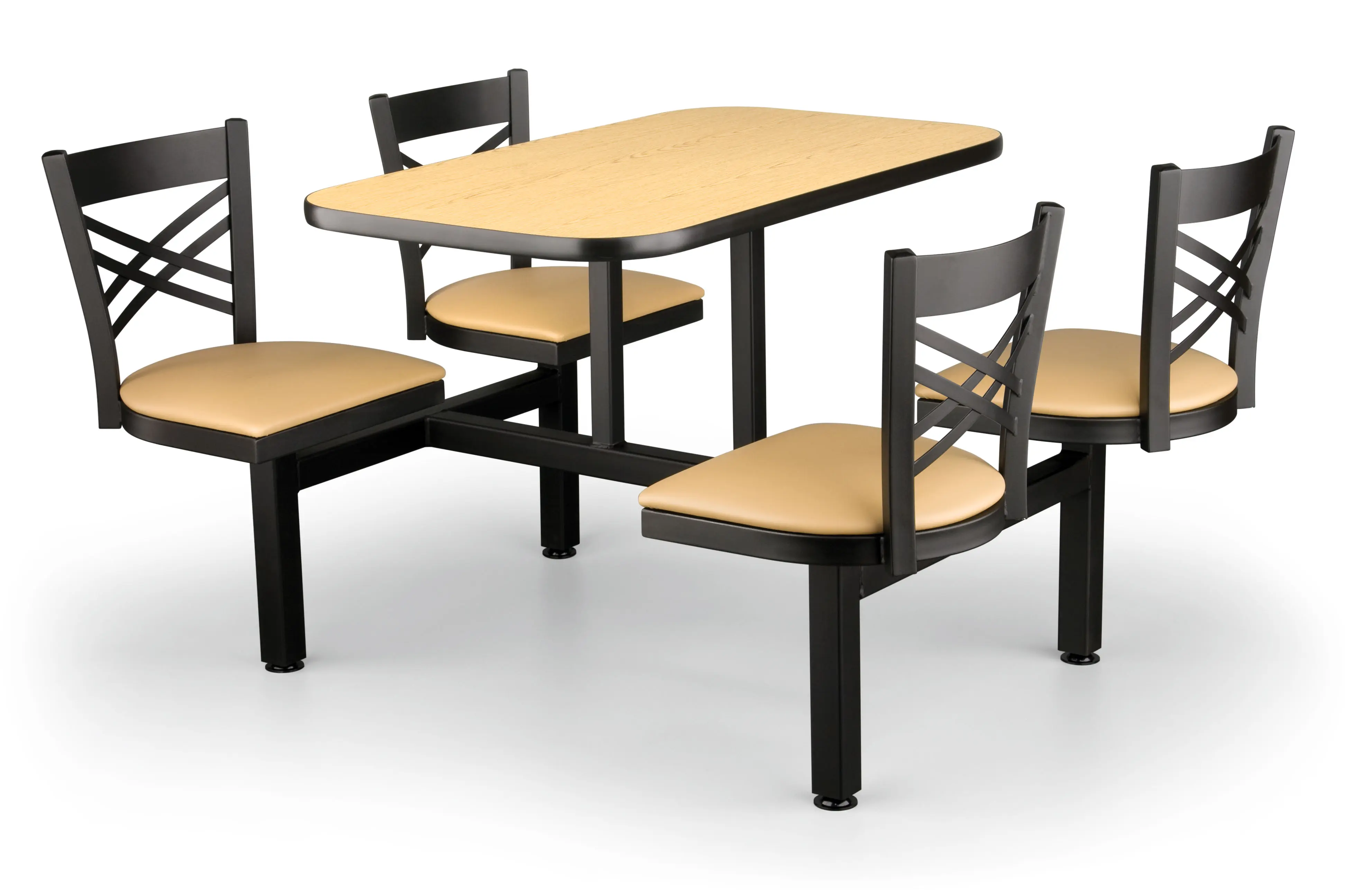 Just Chair Manufaturing CLUS-RD42-4S-MB Cluster 42