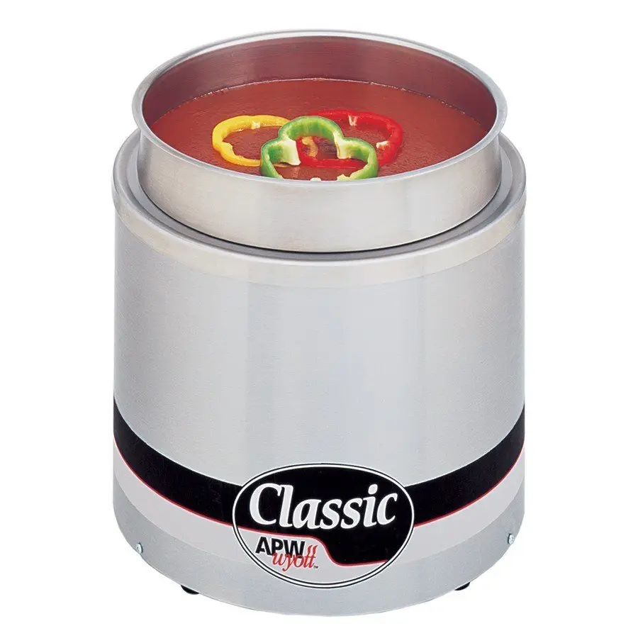APW Wyott RW2V Classic Round 11 Quart Insulated Food Warmer 120v