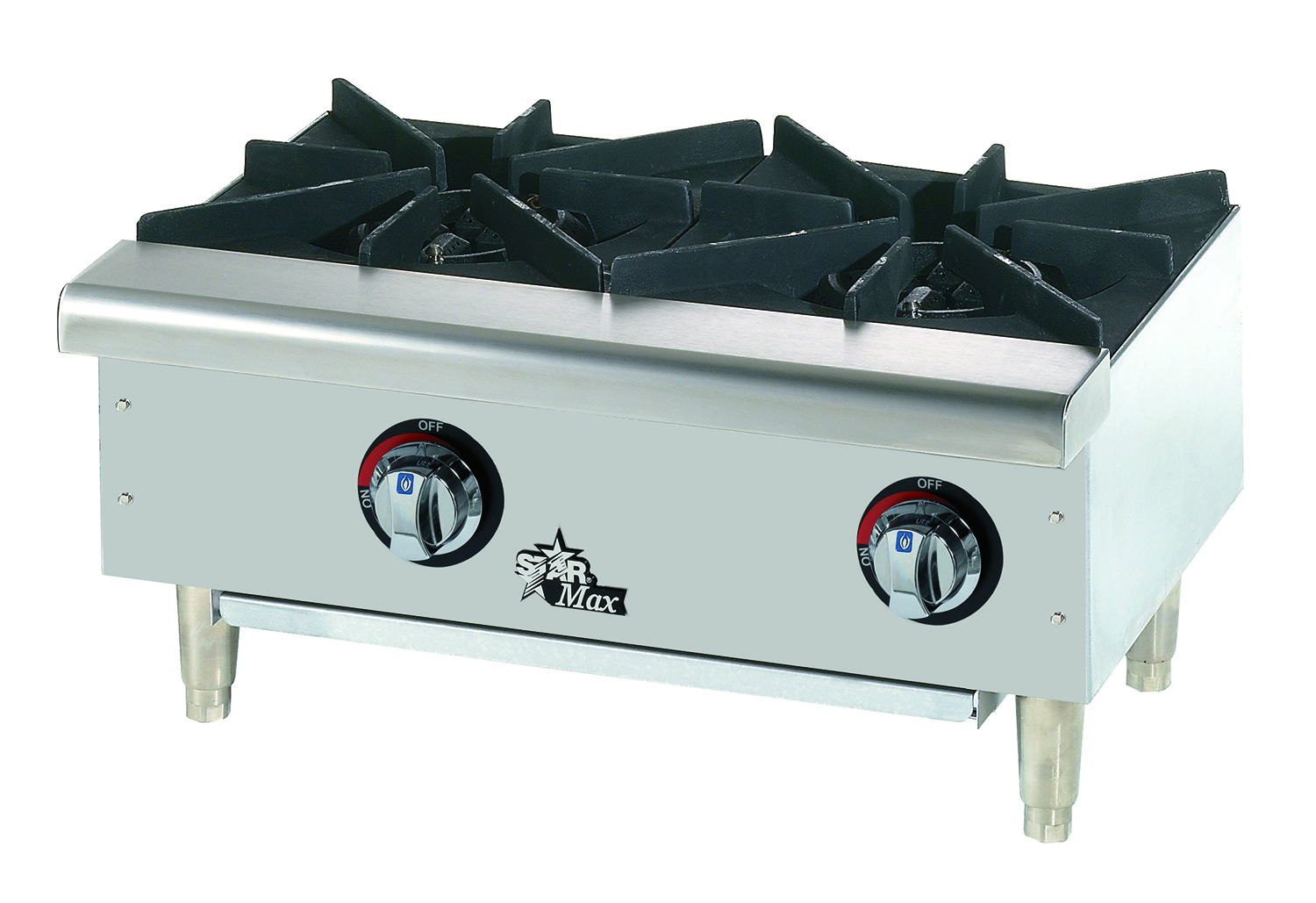 Star 602HWF Star Max Side By Side 2 Burner Countertop Gas Hot Plate