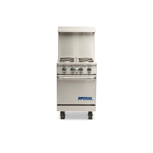 Imperial IR-4-E 24Restaurant Range 4 Round Electric Burners - Standard Oven